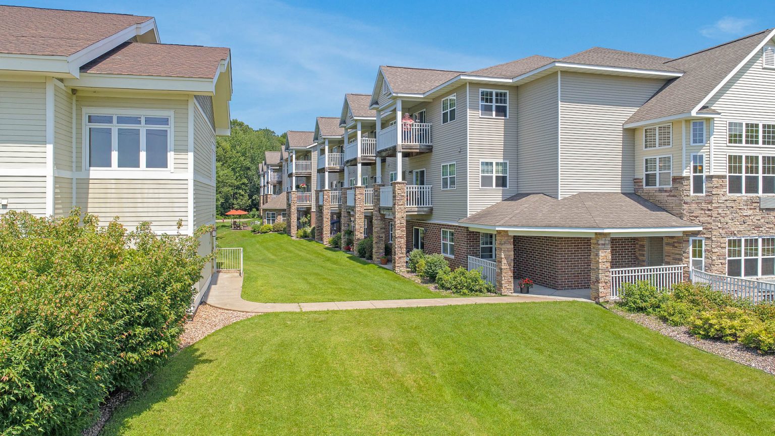 Village White Pine Affordable luxury apartment community for seniors